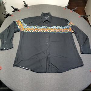 Vintage 1990's Roper Western Pearl Snap Shirt, Men's size XXL